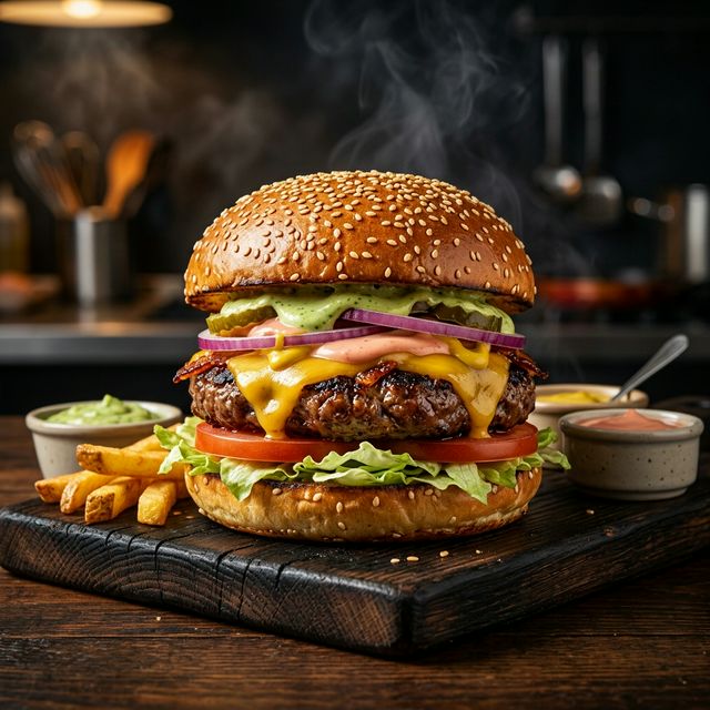 Hamburguesa Clásica